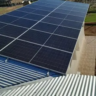Projeto real de energia solar instalado pela Sollarseg