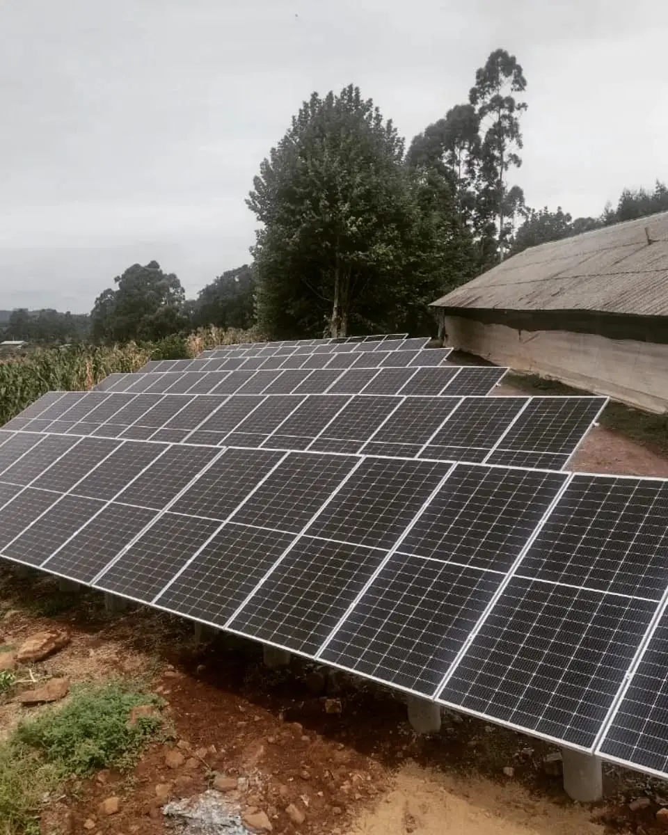 Projeto real de energia solar instalado pela Sollarseg